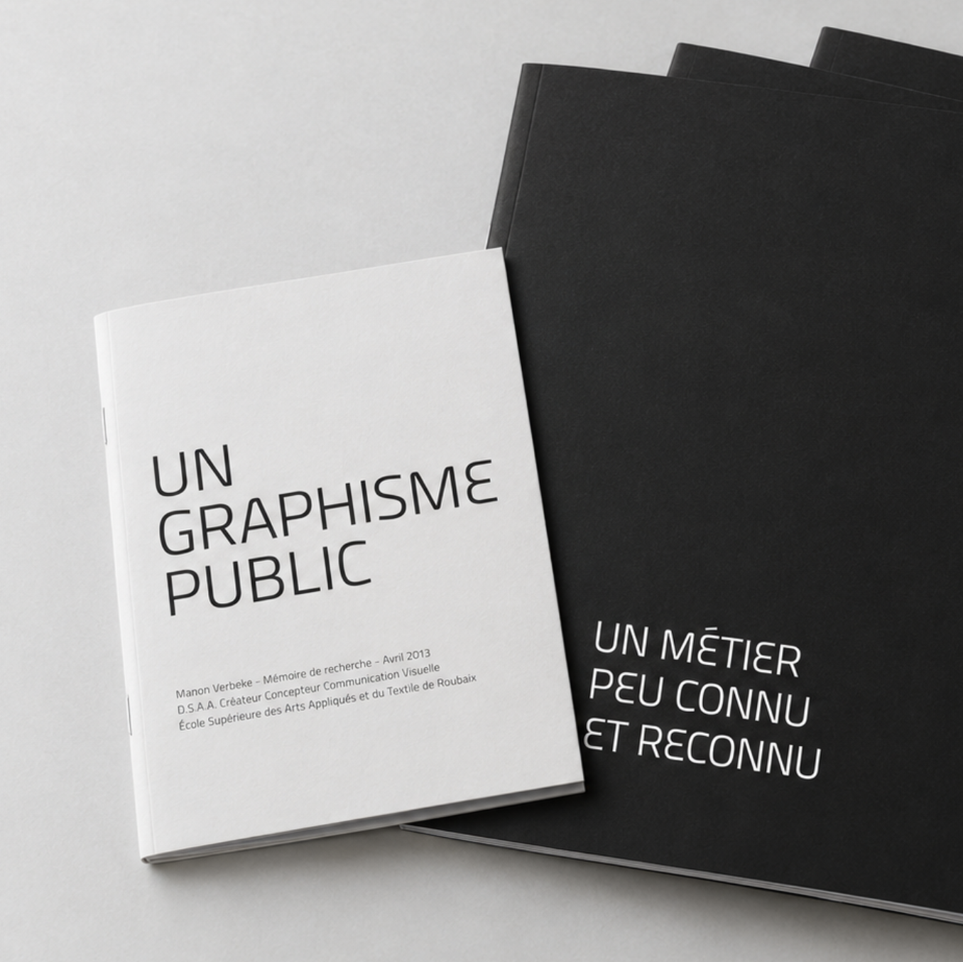 Un graphisme public : mémoire de recherche en design graphique
